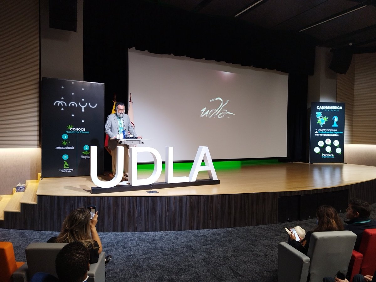 hierbabuenarev's tweet photo. #AHORA se instala IV edición del Encuentro Panamericano de Profesionales Expertos en Fitocannabinoides en la @UDLAEcuador #Quito #latinoamerica @md_carrillo https://t.co/RhgtNuDofs