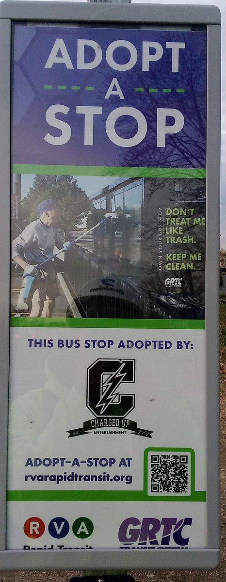 ChargedUpNoahO's tweet photo. Charged Up has adopted the bus stop at Chamberlayne & Azalea Ave. (Wilmer)
If you would like to volunteer we are doing a community clean up this Saturday 10am. https://t.co/2AHGdnbS9V