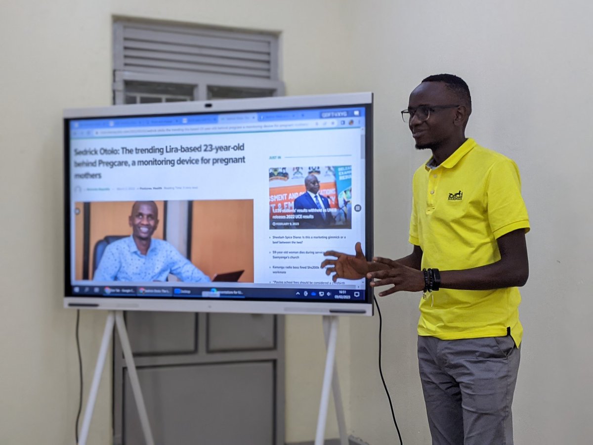 unbowed_atwiine's tweet image. Yaayyy! We have our GDSC solution challenge info session going on now at @iufckabojja We have awesome guest speakers... #solutionchallenge #GDSC @gdsc_uganda @WTMKampala @SedrickOtolo3 came through too. Very inspiring and Insightful Session.