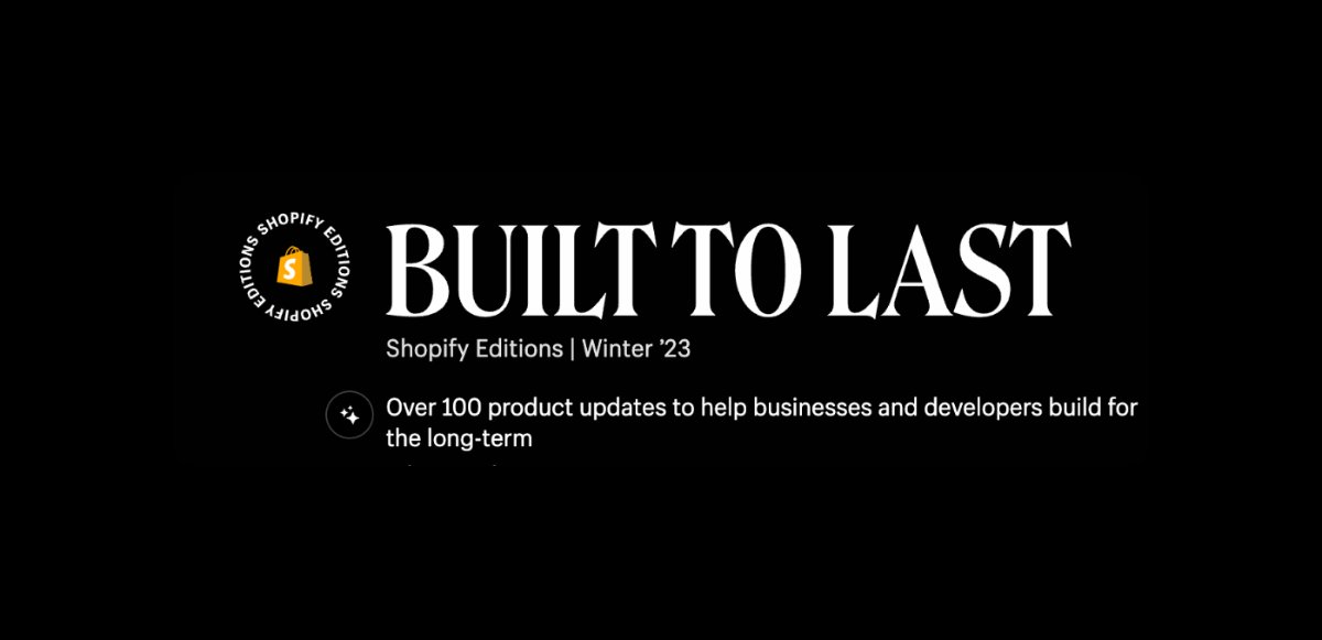 🔥 <a href="/Shopify/">Shopify</a> has released over new 100 product updates to help businesses and developers build for the long-term!

Here's a thread of all the features condensed into 9 sections.

Enjoy!