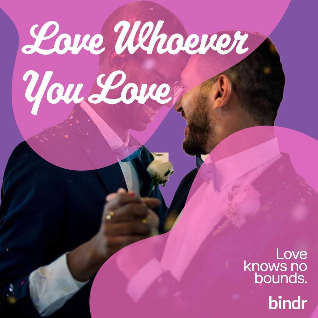 bindrdating's tweet photo. Find love with no boundaries this Valentine's Day on #Bindr! Celebrate love with someone special and join the bisexual community. #BisexualDating #ValentinesDay2023 https://t.co/j8W8WankW8