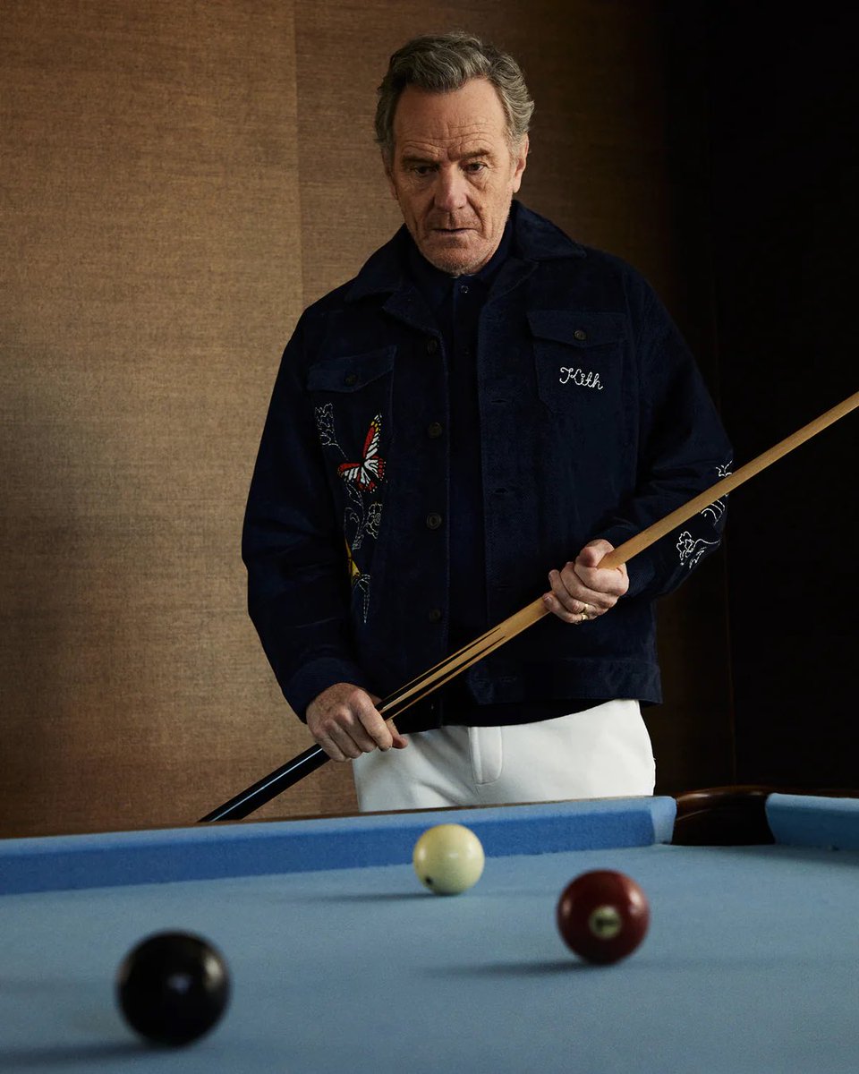 aplasticplant's tweet photo. bryan cranston for kith spring 2023 https://t.co/8hoc3o9H2Y