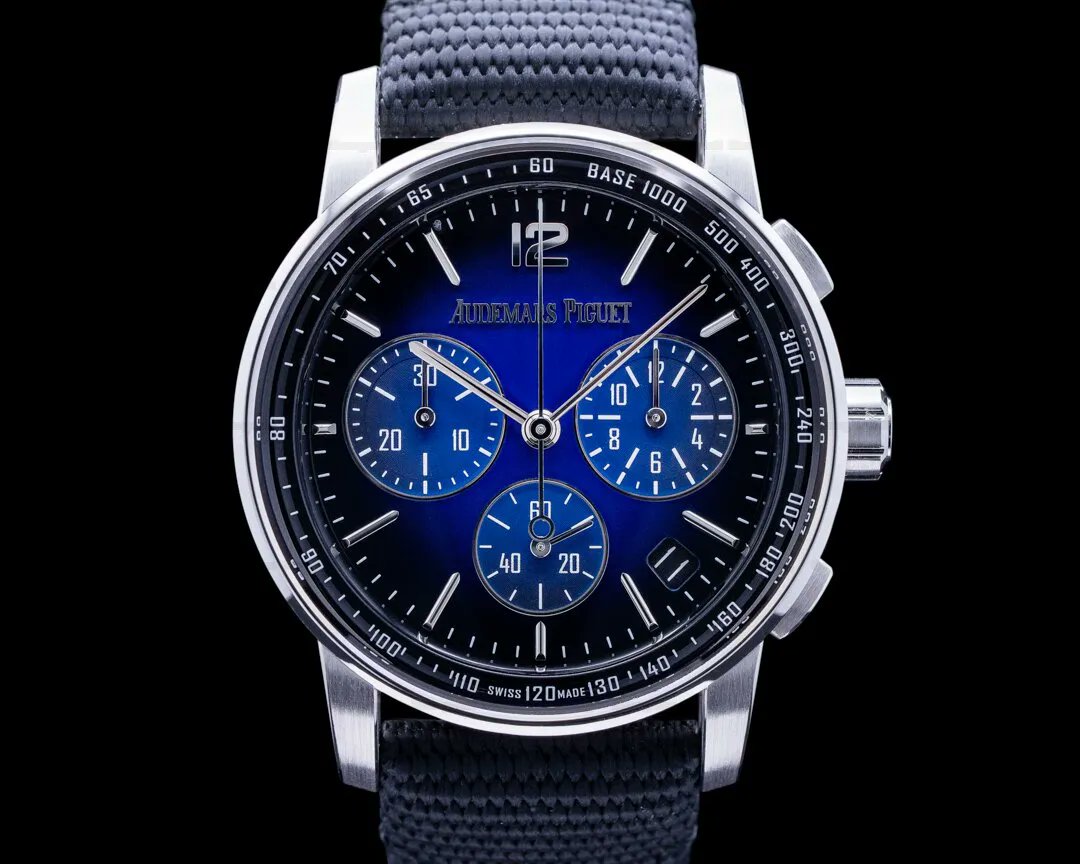 EuropeanWatchCo's tweet photo. Audemars Piguet Code 11:59 Chronograph Blue Dial White Gold. https://t.co/GBNZPIQwjQ
#AudemarsPiguet
#AutomaticChronograph
#Horology
#AudemarsPiguet26393BCOOA002KB01 https://t.co/ao1uWvmRQI