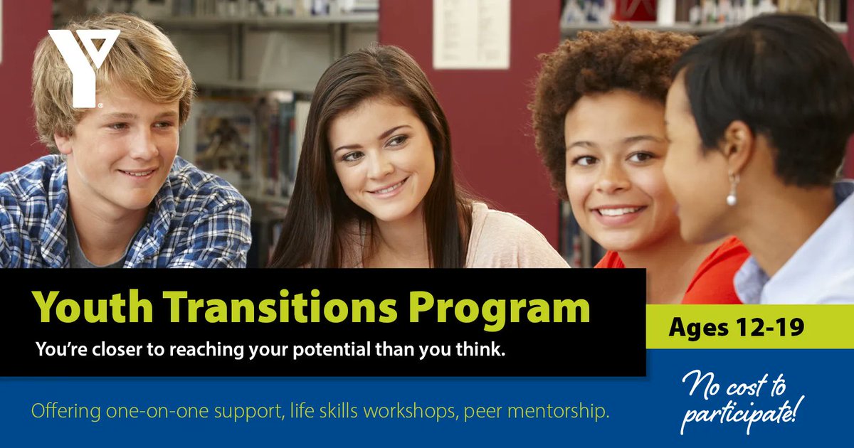 Find where you belong in the world with the YMCA’s free Youth Transitions Program. 
Learn life skills, discover your path and make a plan for your bright future. 

Register now: ymcasm.ca/youthtransitio…
 
#youth #youthquest #youthprogram #simcoecounty #simcoe #muskoka