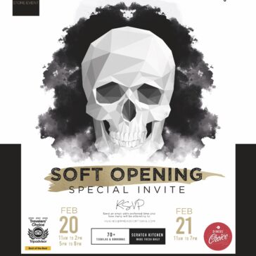 IndyChamber's tweet photo. #ICMemberNews: Agave &amp; Rye, a Tequila and Bourbon Hall offering a fantastic menu, invites you to the soft opening of their brand-new location in Indy on Feb. 20 and 21!

Plus, Chamber members get complimentary appetizers and entrees!

Sign up to attend: https://t.co/i05Hh8jmLW https://t.co/jc1IklmREN