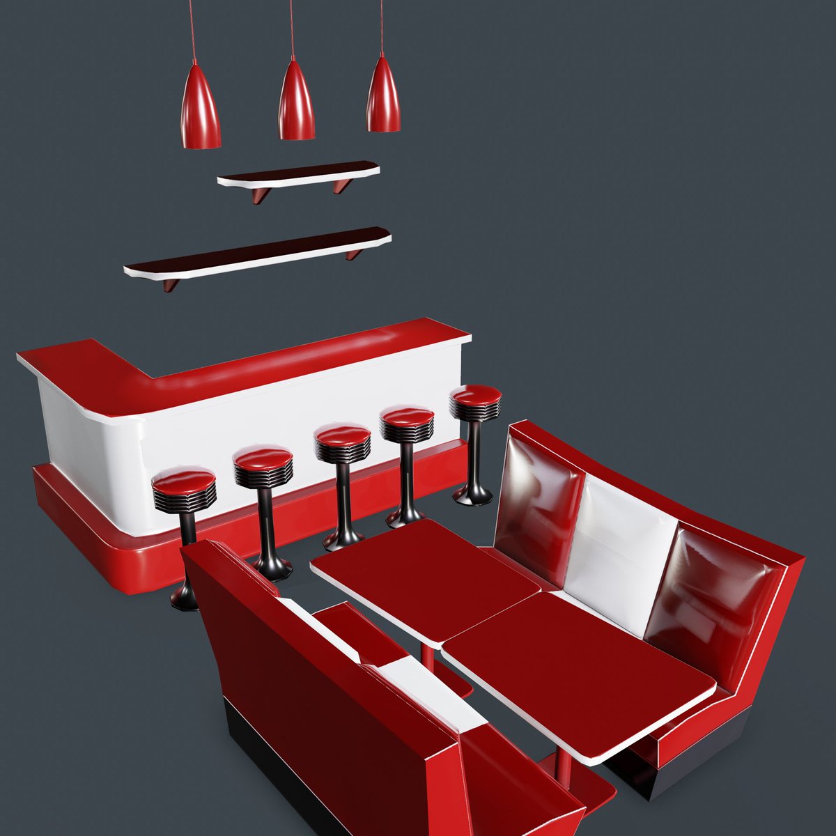 ivan_3dexpert's tweet photo. WIP American Diner game ready #gameart #indiedev #indiegame #gameart https://t.co/hg8tAtei4T