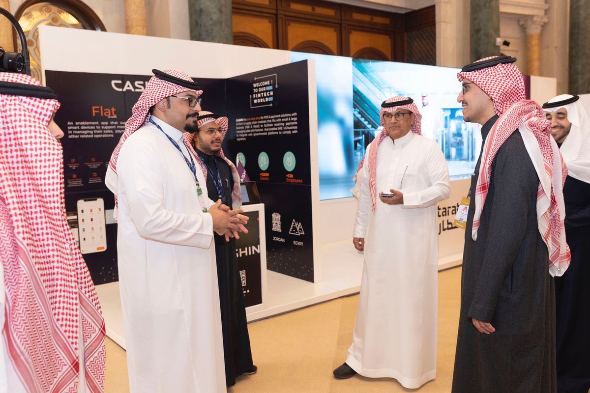cashin_sa's tweet photo. 📸
لقطات من مشاركتنا في
#مؤتمر_الزكاة_والضريبة_والجمارك
تشرفنا بزيارة معالي المهندس/ سهيل ابانمي - محافظ هيئة الزكاة والضريبة والجمارك لمنصة عرض كاشن والاطلاع على أحدث خدماتنا ومنتجاتنا في التقنية المالية وحلول المدفوعات ✨
#كاشن #زاتكا #التقنية_المالية
#Always_cashin https://t.co/Hwb8vEvYPV