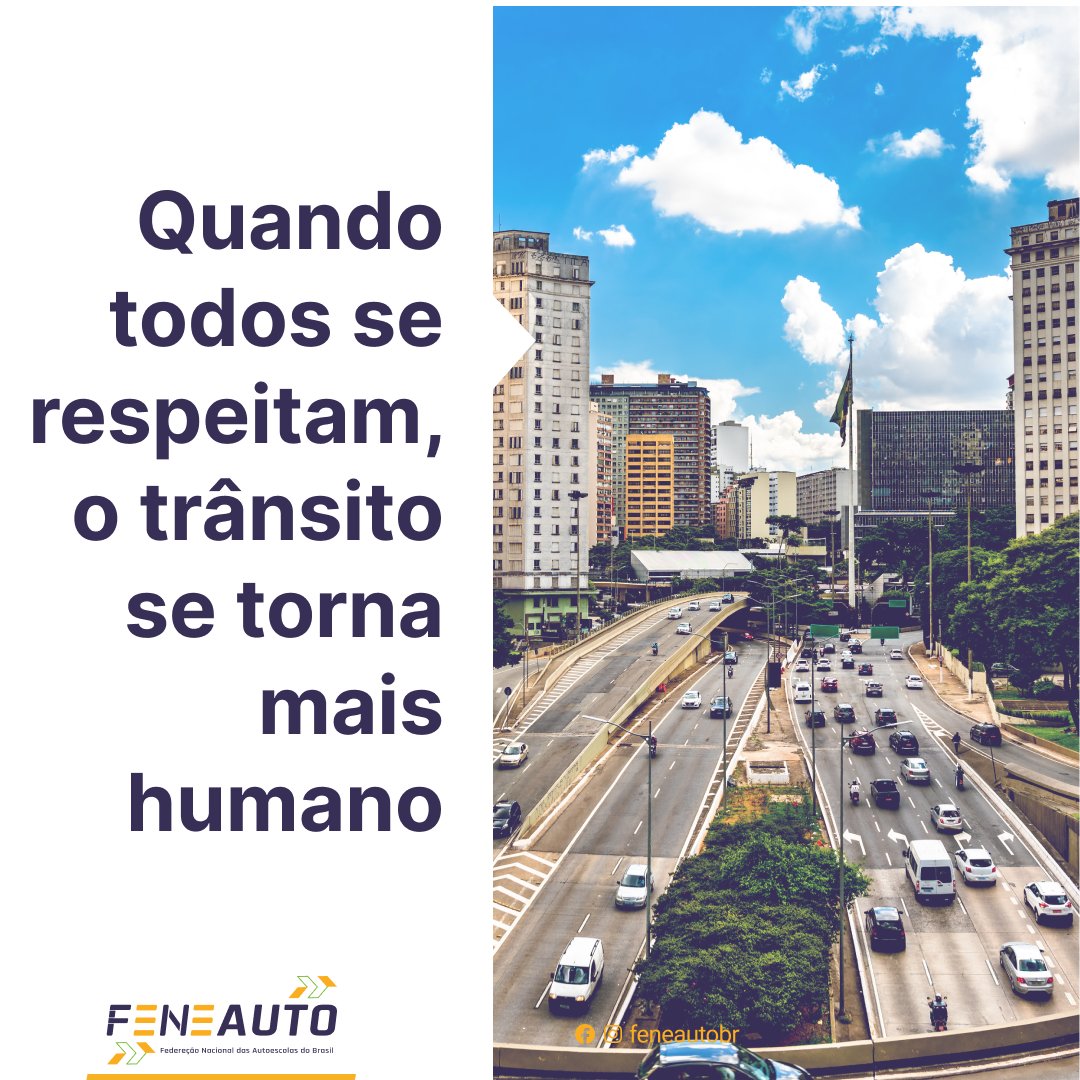 feneautobr's tweet photo. Sabe que momento incrível quando todos se respeitam no trânsito? Menos acidentes, stress e mais segurança para todos. Vamos juntos tornar as ruas mais humanas.
#RespeitoNoTrânsito #SegurançaNoTrânsito #feneauto https://t.co/oCMRotAWAx