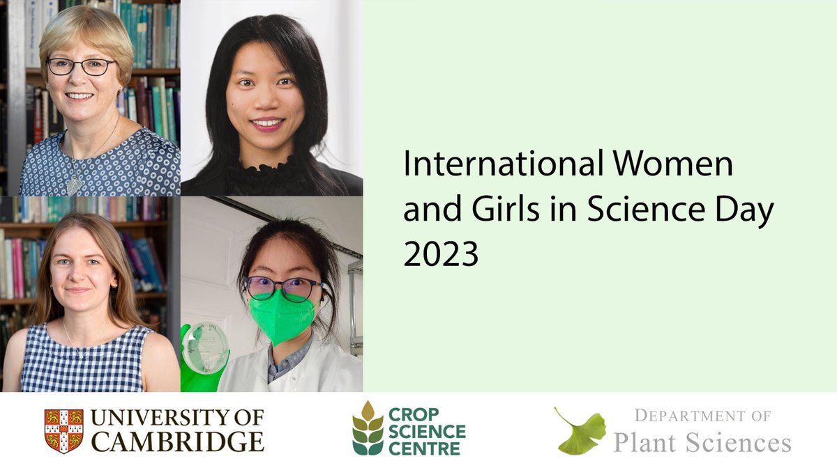 camplantsci's tweet photo. On Fri and Sat, we'll be celebrating some of the women who drive and support the work of the Plant Sciences department!  Do join us!  

International Women and Girls in Science Day, 11 Feb.

#Womenandgirlsinscience #Womeninscience @Cambridge_Uni @Cambridge_SBS @CropSciCentre https://t.co/tnHpNTriEc