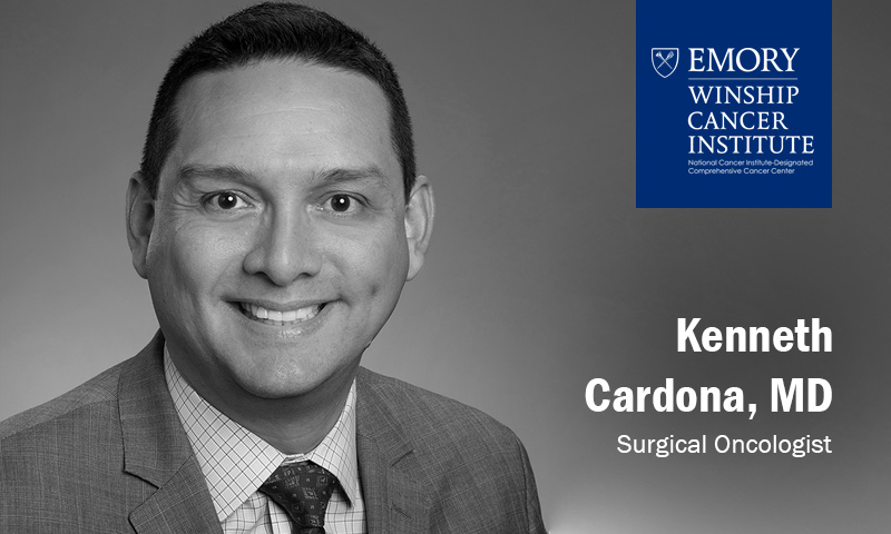 Winship surgical oncologist Ken Cardona, MD, has been named Associate Chief Medical Officer for Winship at Emory University Hospital Midtown. In this role, he will help direct clinical operations related to oncologic services and assist the hospital CMO in performing core duties.