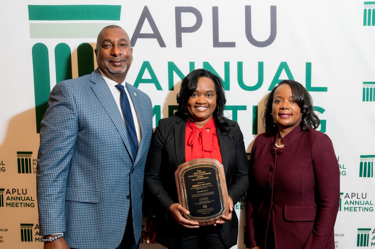 Nominations are now open for <a href="/Ext100Years/">Extension 100 Years</a> National Awards, in partnership with <a href="/USDA_NIFA/">NIFA</a>! Award winners will be recognized at the APLU Annual Meeting in November 2023. 🏆

Submissions are due by May 1, 2023. For full details, visit: awards.extension.org