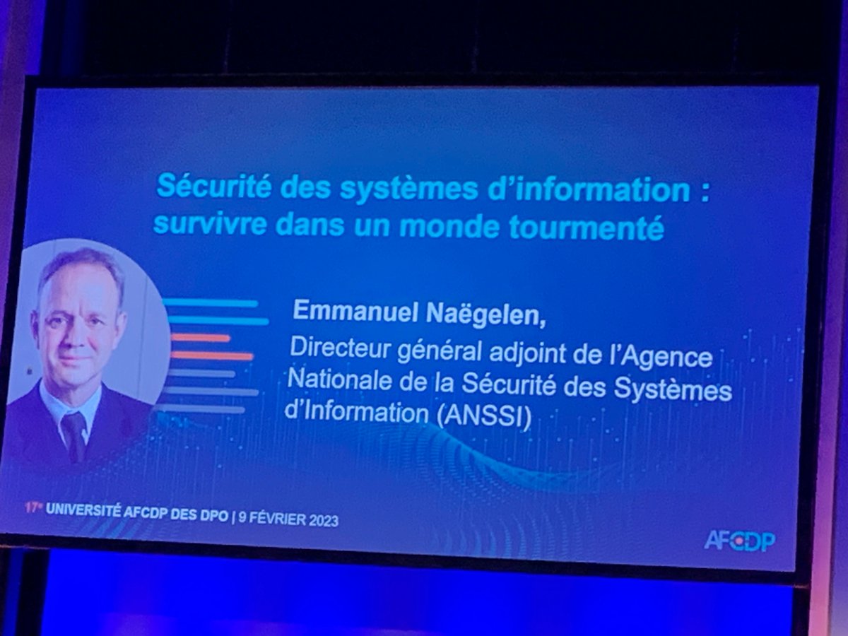 Deepeo_'s tweet photo. Merci à l'équipe de l'@afcdp pour le choix et la qualité des interventions ! 

Le #RGPD est plus que jamais au coeur des débats. Cette journée met en lumière le travail quotidien des #DPO. 

Retrouvez-nous à la Maison de la Chimie :
📍 Salle 7 - Emplacement 5 https://t.co/iOeRsY5uAQ