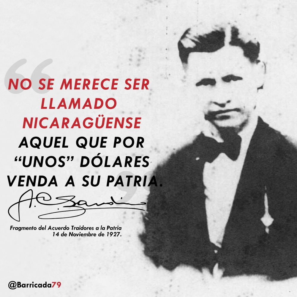 Afuera pueden hablar lo que quieran, pero en #Nicaragua no volverán a menoscabar nuestra paz, mientras existimos nicaragüenses que la defendamos de traidores.

#MasVictoriasPuebloPresidente 
#PLOMO19