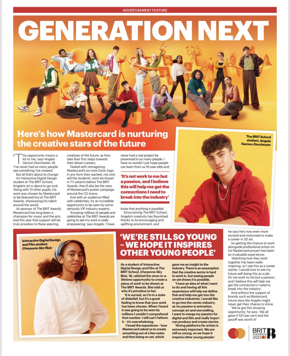 BRIT School tweet media