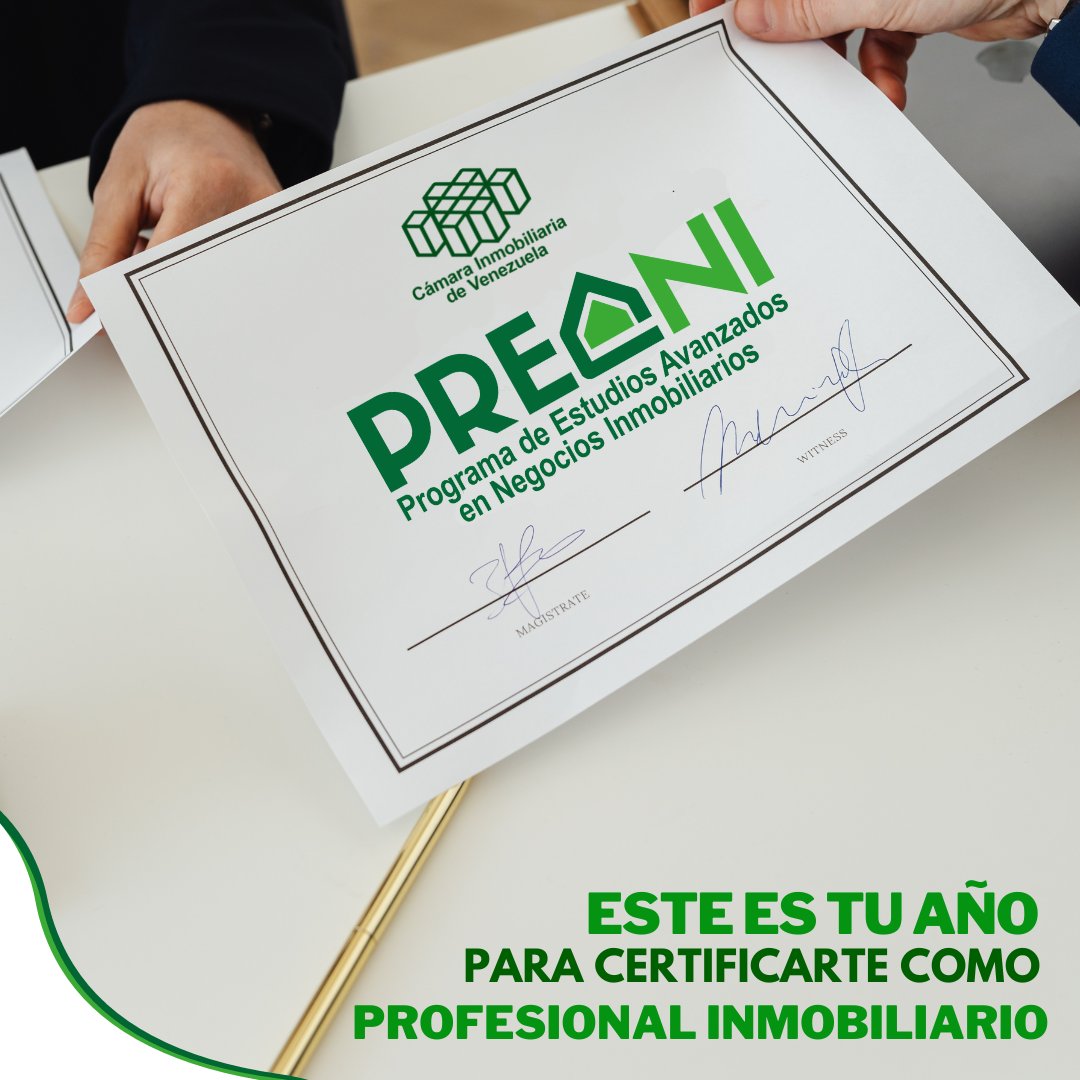 Cámara Inmobiliaria de Venezuela tweet media