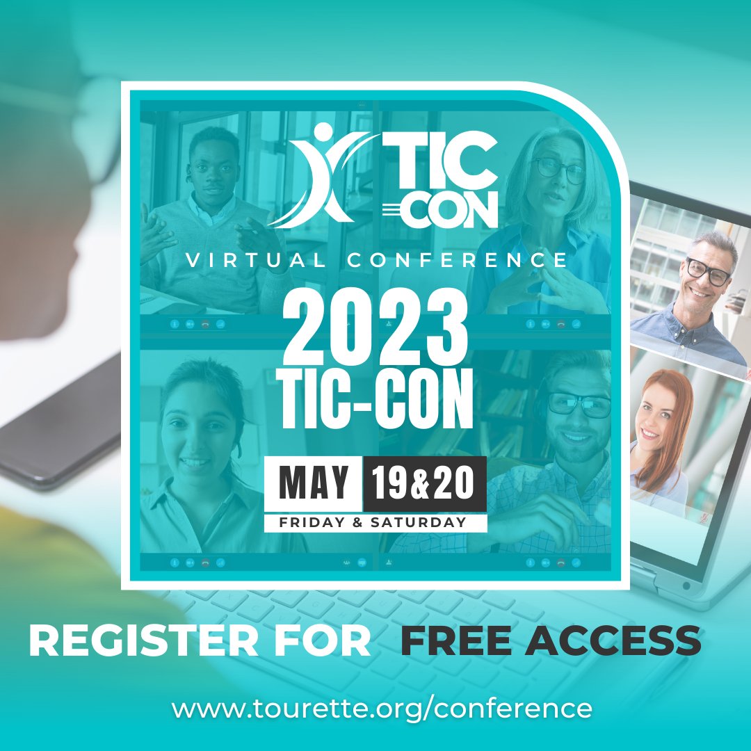 TouretteAssn's tweet photo. Have you registered for #TicCon2023?
Hurry and mark your calendar to attend #TicCon on May 19-20, 2023ποΈ
Excellent speakers and great topics, at NO-COST!
Register for FREE through the link https://t.co/dTThkp7597
#TicCon2023 #VirtualConference #FreeConference https://t.co/BzzcWMKljX