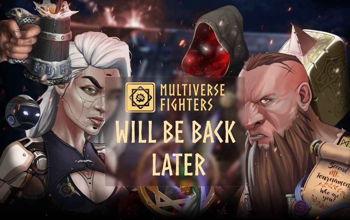 Multiverse Fighters will be back later!

⏸️ The project has been put on pause, but the team is not going anywhere. Read more in discord.gg/be3vSUCu