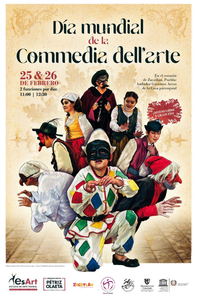 PetrizOlaeta's tweet photo. #PétrizOlaeta “El mundo es un bello libro, aunque inútil para los que no saben leerlo.”
#CarloGoldoni #CommediaDellArte #Teatro #SpettacoloTeatrale #EsArt #CortiTeatro #CultaProvenzal #Italia #Zacatlán #PueblaDeLeyendas #México #Puebla #CultaProvenzal https://t.co/ELSnQhH1aB