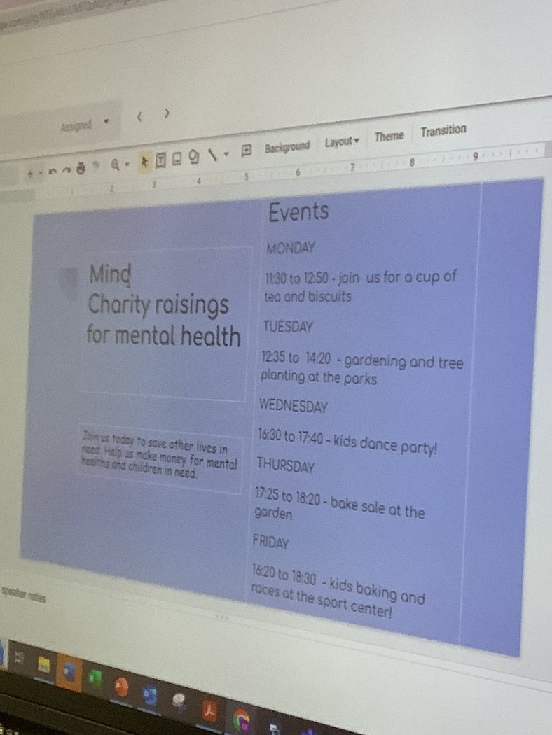 6_stm's tweet photo. Today, Year 6 have created their own charity events to raise money for Mental health charities (such as Mind) in their Wholeness lesson. We also practiced some mindfulness at the end of the day.🧘‍♀️❤️ #childrensmentalhealthweek2023 #Mindfulness @STM_Hull https://t.co/UQugOkzHcI
