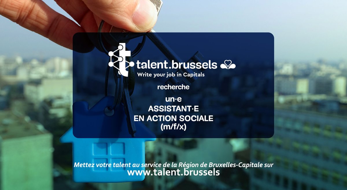 🤝Tu as une affinité pour les projets de cohésion sociale ?
🏘️Tu rêves de rendre accessible le logement au citoyen·nes bruxellois·es ?

☑️Rejoins le @slrb_bghm comme Assistant·e en Action Sociale !

📅Postule jusqu'au 23/02/23 :
bit.ly/40FEd49

#writeyourjobincapitals
