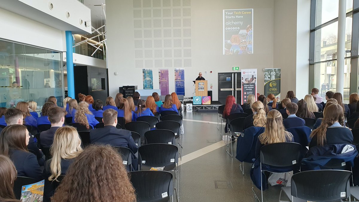 Amazing day today Launching #TechChampions #Belfast #Comic at Belfast Metropolitan College E3 campus!! 
The Comic is a collaborative project between @iamstartacus and ourselves which celebrates the exciting and different pathways into the tech industry here in NI.

#Tech #Careers