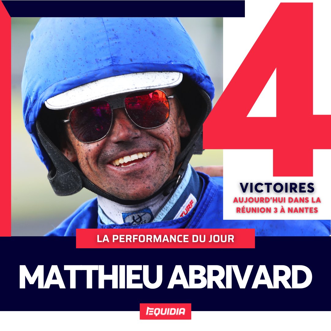 Equidia (@equidia) on Twitter photo ๐ L'homme de jour sur l'hippodrome de #Nantes ๐
๐๐ผ ๐ ๐ฎ๐๐๐ต๐ถ๐ฒ๐ ๐๐ฏ๐ฟ๐ถ๐๐ฎ๐ฟ๐ฑ rรฉalise aujourd'hui un magnifique coup de 4 ๐ฅ
๐ฅ๐๐ถ๐๐ถ๐บ๐ฎ
๐ฅ๐๐ผ๐น๐๐ฑ๐ผ๐น๐ฒ
๐ฅ๐๐๐๐ ๐ช๐ถ๐๐ต ๐จ๐
๐ฅ๐๐๐ฎ๐ฟ๐ฑ๐ถ๐ฎ ๐ L'homme de jour sur l'hippodrome de #Nantes ๐
๐๐ผ ๐ ๐ฎ๐๐๐ต๐ถ๐ฒ๐ ๐๐ฏ๐ฟ๐ถ๐๐ฎ๐ฟ๐ฑ rรฉalise aujourd'hui un magnifique coup de 4 ๐ฅ
๐ฅ๐๐ถ๐๐ถ๐บ๐ฎ
๐ฅ๐๐ผ๐น๐๐ฑ๐ผ๐น๐ฒ
๐ฅ๐๐๐๐ ๐ช๐ถ๐๐ต ๐จ๐
๐ฅ๐๐๐ฎ๐ฟ๐ฑ๐ถ๐ฎ