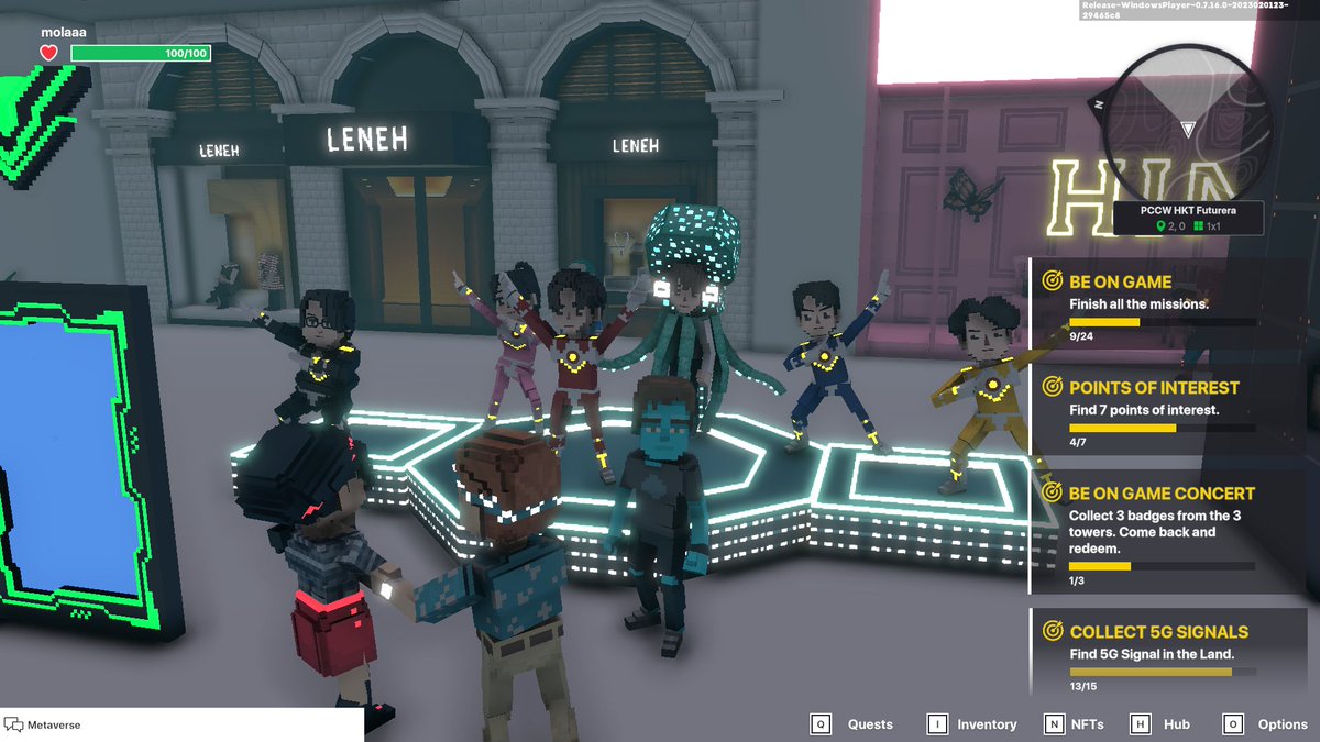 mo_laa's tweet photo. @TheSandboxGame I found the Star Team in PCCW HKT Futurera! 🎮 #LunarNewYearTSB https://t.co/WrJI3ftswv