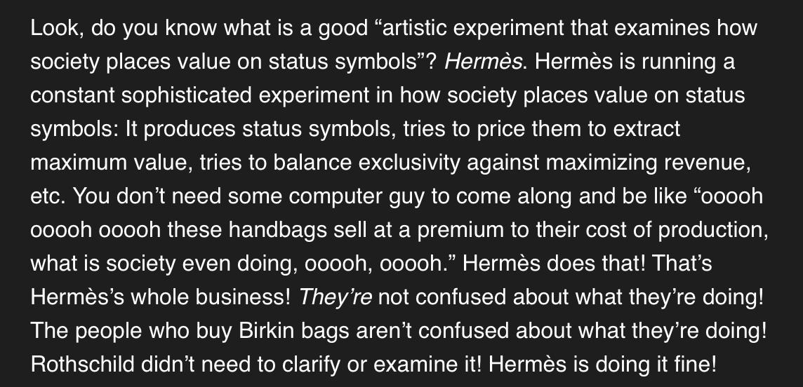 i can just picture this being a monologue on seinfeld