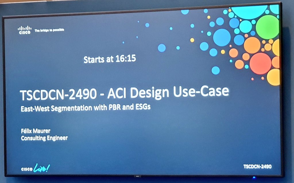 gp_ifconfig's tweet image. Last session of the day, more #CiscoACI

#CiscoLiveEMEA
