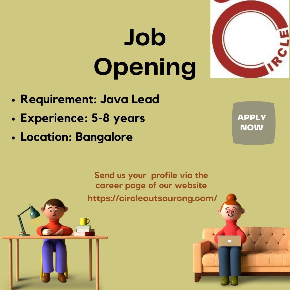 circleHR_'s tweet image. Job opening with one of our esteemed clients. Apply via the career page of our website. Link below:
circleoutsourcing.com
#javalead #bangalorejobs #circleoutsourcing