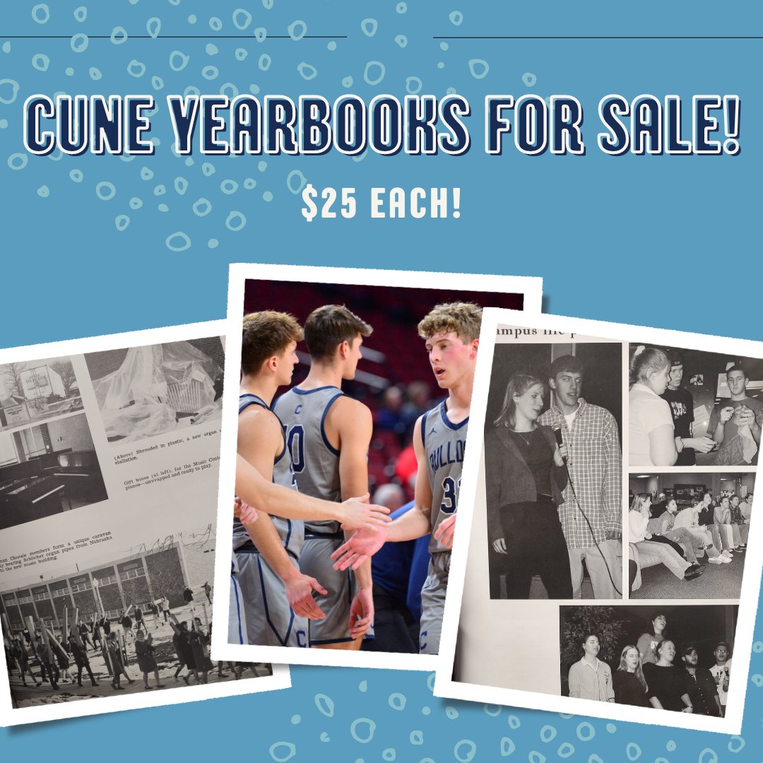 Calling all Concordia Bulldog Alumni! Do you have a yearbook from your time at Concordia? If not, have no fear! We have extra yearbooks available from a wide range of past academic years. Order yours today! 
LIMITED numbers available.

eventbrite.com/e/concordia-co…