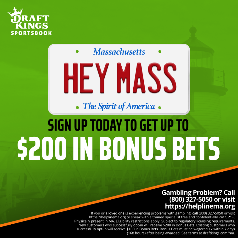DKSports's tweet photo. 🚨 WE'RE COMING HOME 🚨

DraftKings Sportsbook is going live soon in Massachusetts! Sign up today to get up to $200 in bonus bets 💸