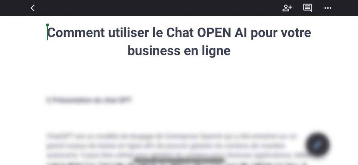 Timtwttt's tweet photo. Après avoir passé des heures sur le ChatGPT d’OpenAI, j’ai décidé de vous partager mes connaissances 🧠

J’ai rédigé un document de 12 pages pour vous apprendre à l’utiliser dans le business en ligne.

RT + commente « OpenAI » pour le recevoir en DM! 🤌🏼 (Il faut me follow) https://t.co/oKKFD1RSYi
