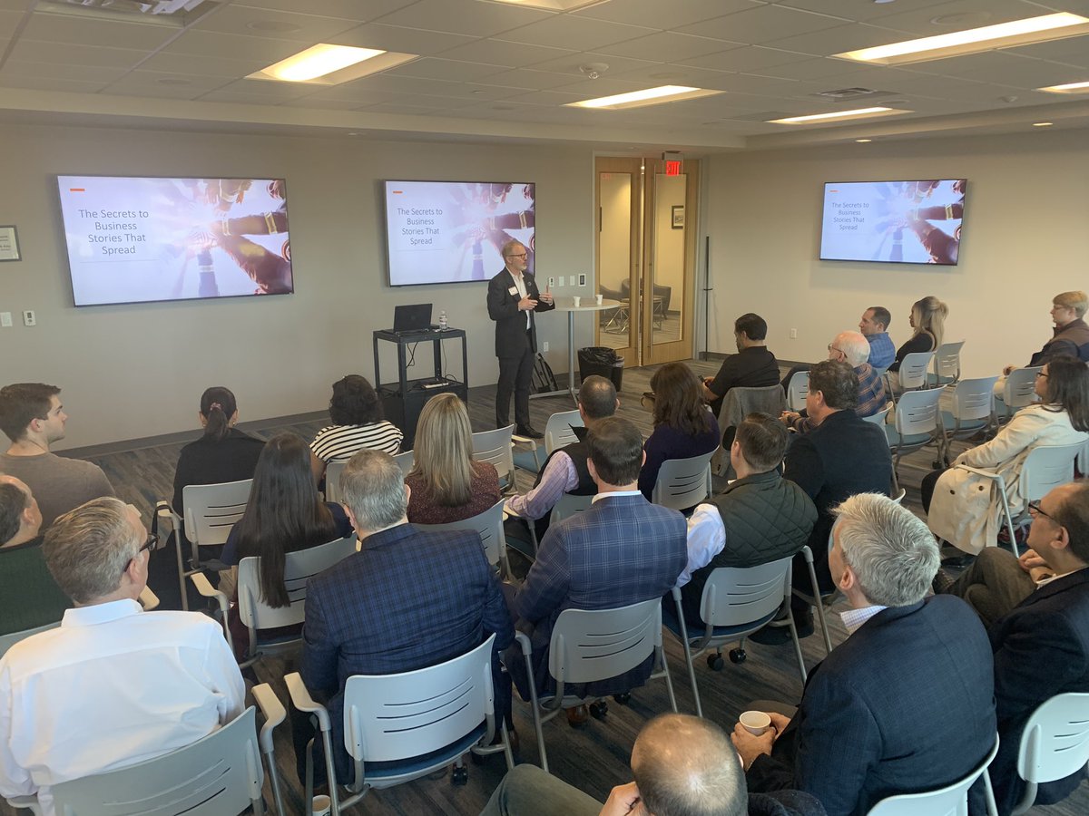 Mike Carr speaking to the Austin Technology Council (full room) about storytelling for business.  #austintech #austintx #austin 
Don’t miss ATC event - as you can connect with local tech folks and learn how to better your career!!