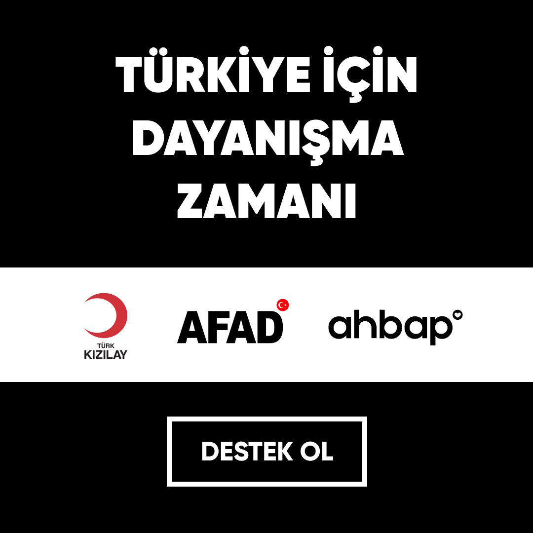 Yaşanan deprem felaketinden etkilenen vatandaşlarımıza bağışlarınızla siz de destek olmak isterseniz Ticaret Bakanlığımızın başlattığı Deprem Yardımlaşma Seferberliği ve Kızılay, AFAD, Ahbap koordinasyonu ile hazırlanan yardımlara profildeki link üzerinden ulaşabilirsiniz.