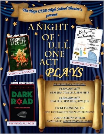 UPCOMING! 🎭