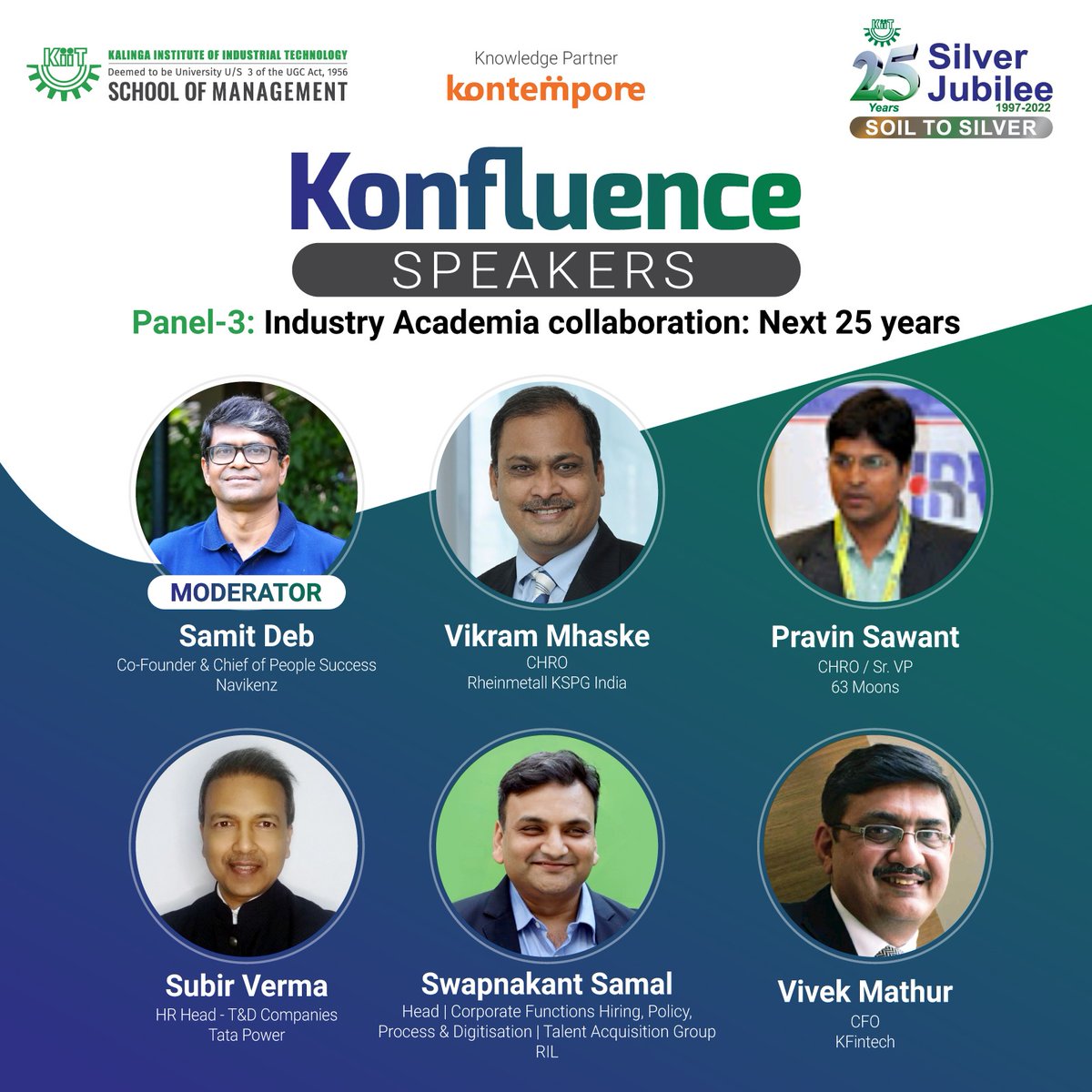 Happy to be part of this power packed panel discussion @ksombbsr with my fellow industry colleagues @Vikram_Mhaske @subirverma99 @swapnakant @VivekMa79151185 moderated by @samit_deb