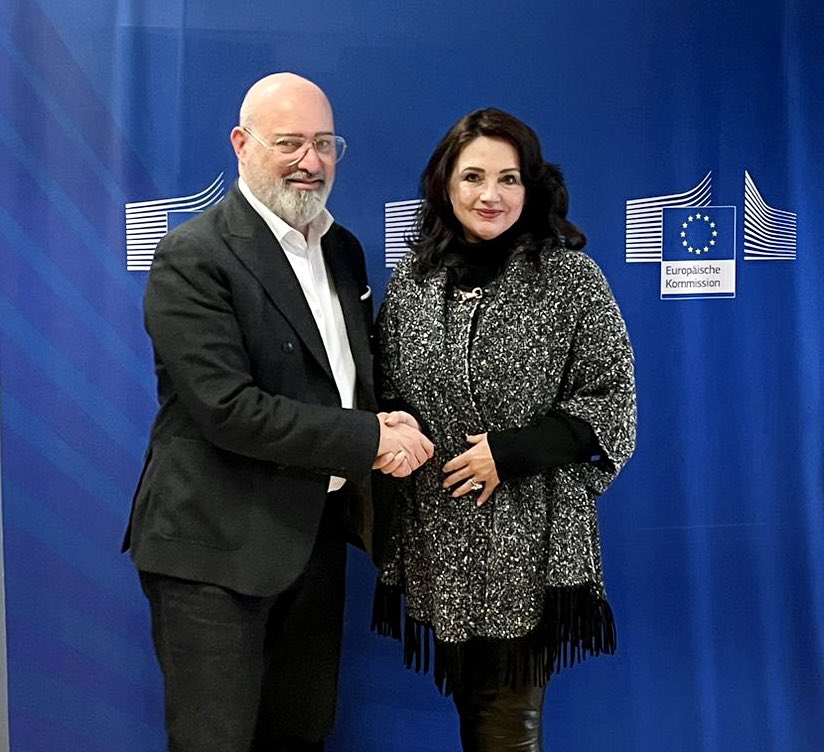 Le politiche contro le discriminazioni e per l’affermazione della parità di genere in tutti gli ambiti sociali al centro del faccia a faccia con Helena Dalli, Commissaria Ue all’Uguaglianza, a Bruxelles 🇪🇺