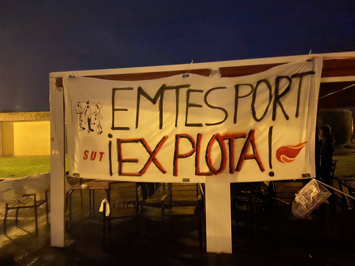 huelgaEmtesport's tweet photo. El 12 de diciembre de 2022 iniciamos la huelga indefinida convocada por la sección sindical de SUT en la empresa EMTESPORT que explota el servicio de deportes de la UAM. Podéis ver los motivos y la tabla reivindicativa aquí: https://t.co/MXyVBNO6gh https://t.co/d33jCDUXE9