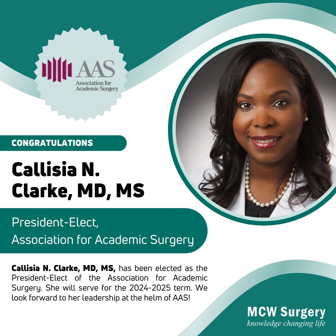 MCW Surgery tweet media