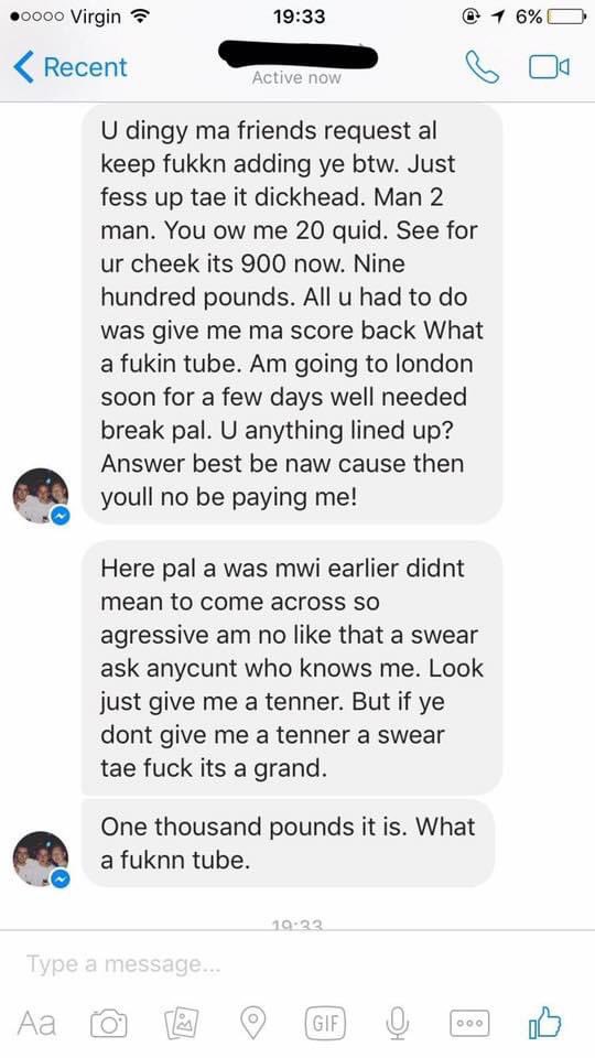 just remembered this exists so i would like to share the greatest conversation that ever took place with the timeline