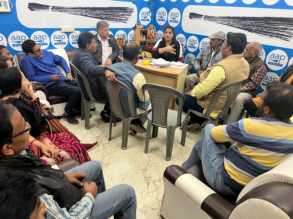 aapruchigupta's tweet photo. आज ग्वालियर दक्षिण विधान सभा में कार्यकर्ताओं के बीच राष्ट्रीय संगठन मंत्री @SandeepPathak04 जी द्वारा जारी मिस्ड कॉल नंबर जनता के बीच लॉन्च कर सदस्यता का शुभारंभ किया
@ArvindKejriwal
@JoonBhupinder
@Mukeshgoelaap @AAPMPOfficial @AamAadmiParty https://t.co/o3AG2p5c9b