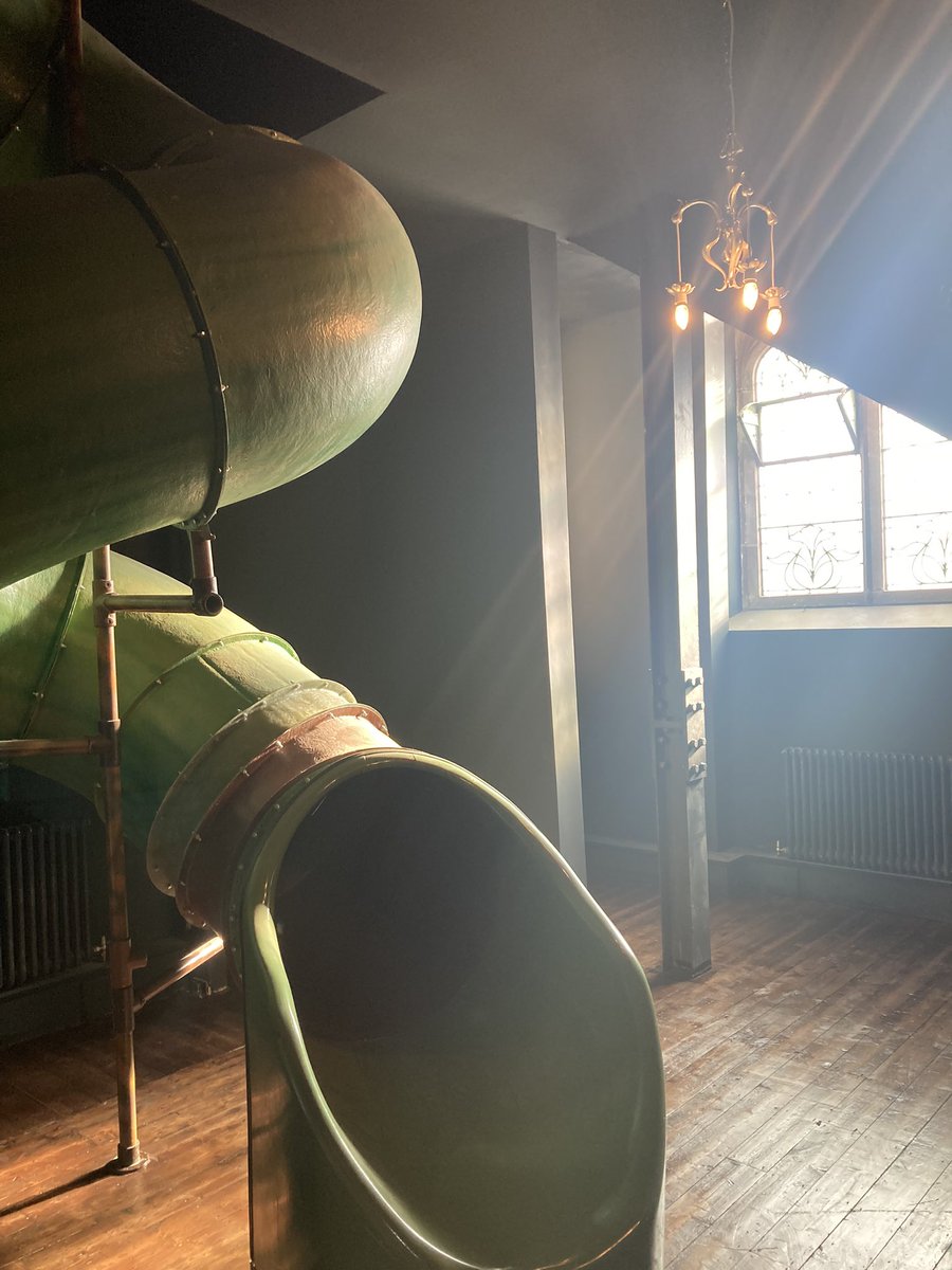 Sarah_Crown's tweet photo. Road trip, day 4: to Rotherham for a glimpse inside @GrimmAndCo’s magical new home. The work they do with young people is some of the very best, and most essential, in the business; a privilege to hear their plans. Great things await when they reopen the doors… https://t.co/yCxu1y8X4H