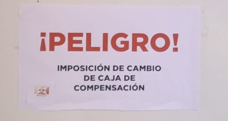 Exigimos se respeten los compromisos y se escuche la voz de las y los trabajadores.

NO AL CAMBIO ARBITRARIO DE CAJA DE COMPENSACIÓN por parte del presidente del <a href="/ConcejoDeBogota/">Concejo de Bogotá</a>. 

<a href="/MintrabajoCol/">MinTrabajo</a> <a href="/personeriabta/">Personería de Bogotá</a>
<a href="/Citytv/">Canal Citytv</a> <a href="/manolitosalazar/">Manuel Salazar</a> @Canalunocol <a href="/NoticiasCaracol/">Noticias Caracol</a> <a href="/BogotaET/">EL TIEMPO Bogotá</a>