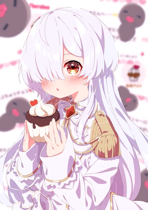 うちの子フィネたんへたくさんのチョコありがとうございます!#100日チャレンジ 5日目 