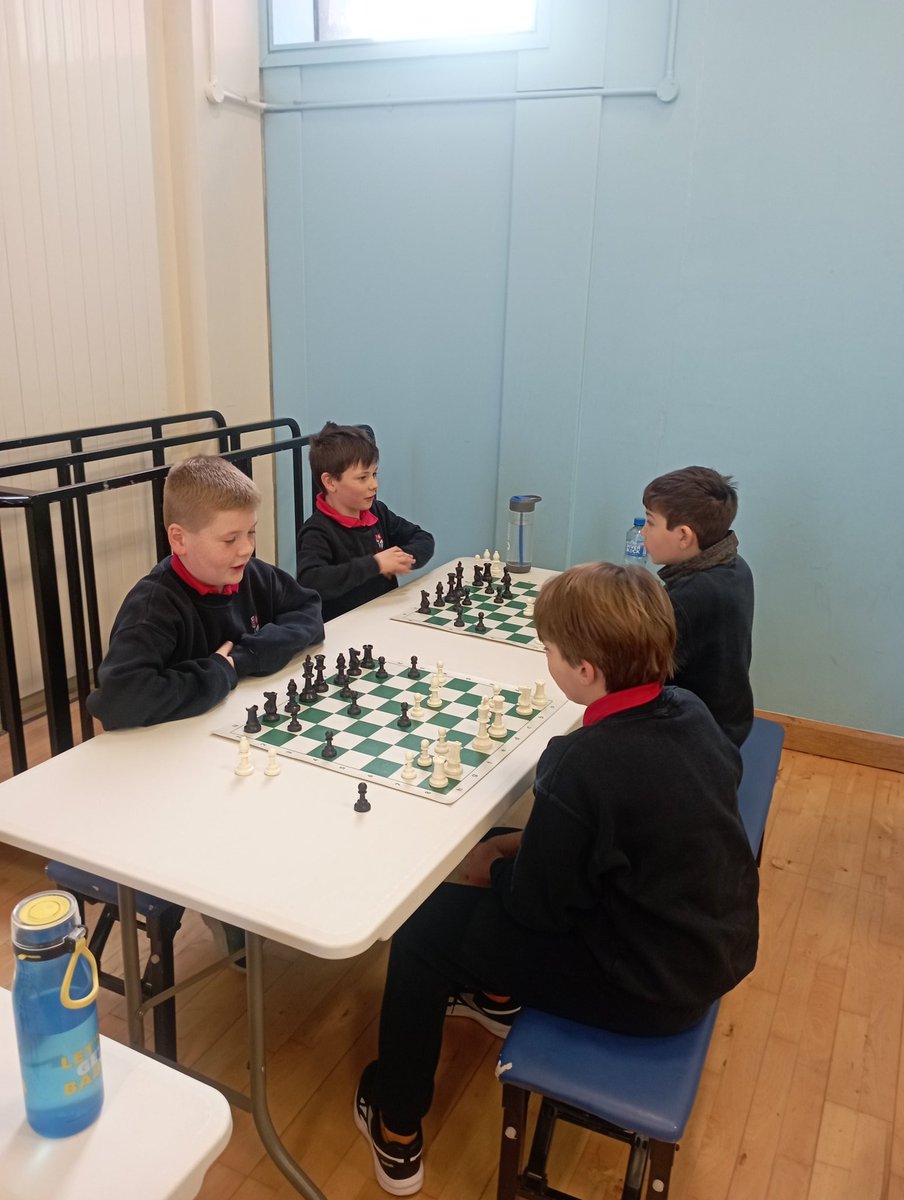 A great day out for our school chess team, thanks to <a href="/gaelscoil_nas/">Gaelscoil Nás na Ríogh</a> for the warm welcome and to <a href="/Ficheall_ie/">Ficheall.ie</a> for  organising. #CHECKMATE