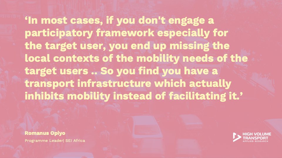 Transport_Links's tweet photo. 🎤 The latest episode of our podcast #reimaginingmotion features @SEIresearch's Romanus Opiyo discussing the challenges facing #transport planners aiming for a more #inclusive infrastructure in #Africa. https://t.co/ZjdL6dop1z