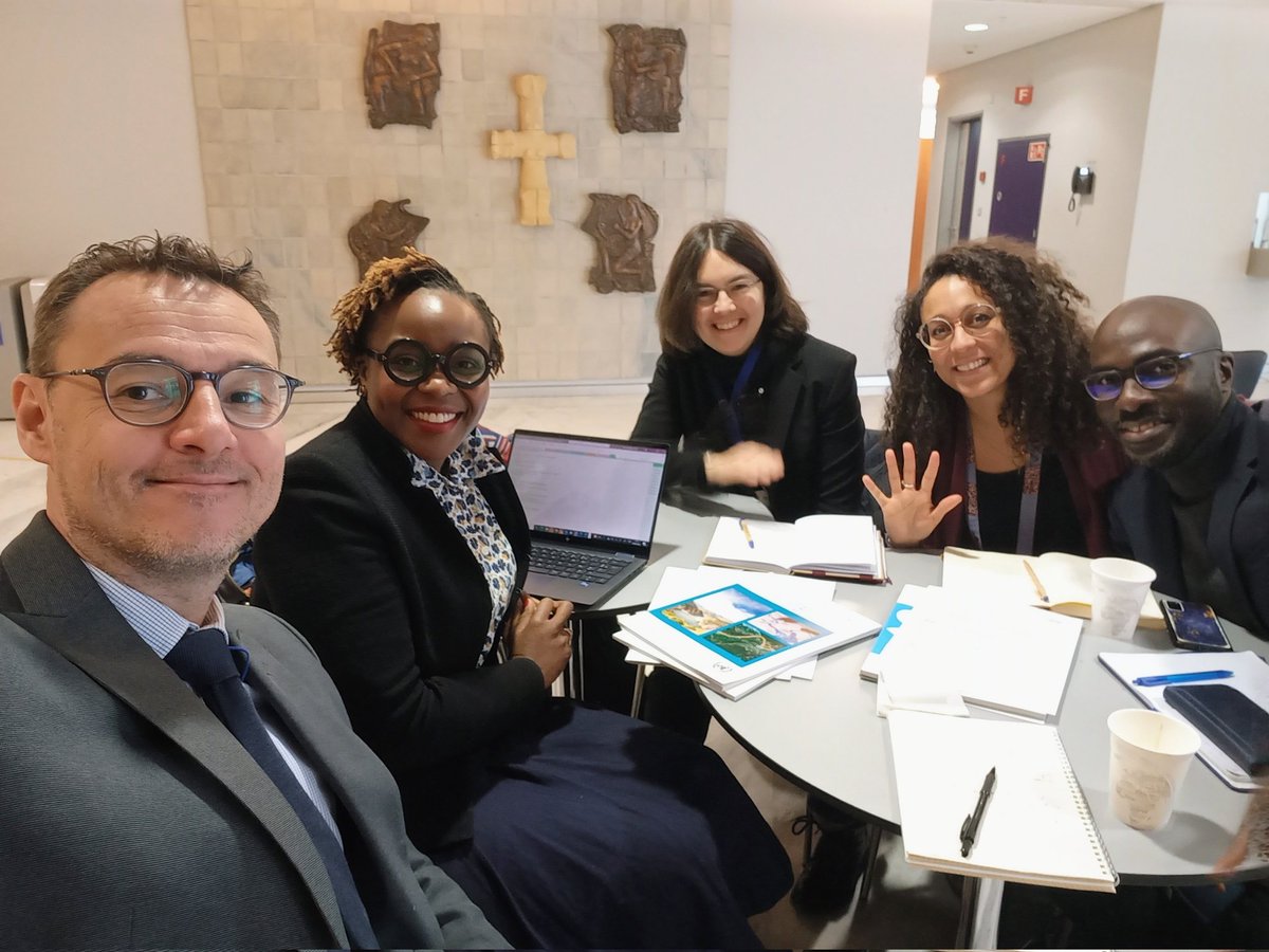 AWFbroadcast's tweet photo. At the @OECD Roundtable on #FinancingWater in Geneva, @AWFbroadcast and the @AfDB_Group had an excellent discussion with @UNECE_Water Water on #transboundary #water #cooperation in Africa.
#africanwaterfacility #FinancingWater https://t.co/OxgPxtzYV9