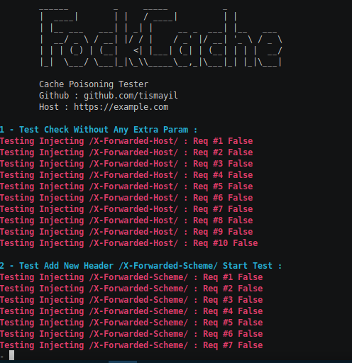 Test Cache Poisoning : ⚔️⚡️
github.com/tismayil/fockc…

#bugbountytips #cybersecuritytips #infosec