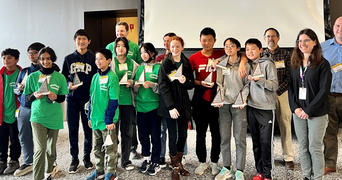 Off to states! IMS MathCounts gets it done on their home turf, winning the regional qualifier at the @GEResearch R&D center.